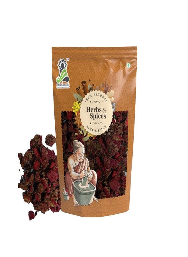 LEANBEING Herbaveda- Geranium flower dried 50g | Relieves stress | Good for skin | betters digestion - Image 1